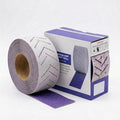 220 Grit Hook and Loop Purple Ceramic Sandpaper Roll, 2-3/4" x 13 Yard Longboard Sand Paper, Wet Dry Continuous Roll for Auto, Wood, Metal - style: 220 Grit