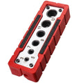 Drill Block Guide for Straight Holes, Portable Handheld Drill Guide Jig, 3-13mm Hole Locator, with V-Groove Design