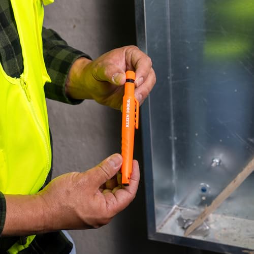 Klein Tools 86501 Skribes 2.8 mm Mechanical Carpenter Pencil with Built-In Sharpener, 4 Refills, and Deep Hole Marking for Woodworking and Construction - style: Carpenter Pencil