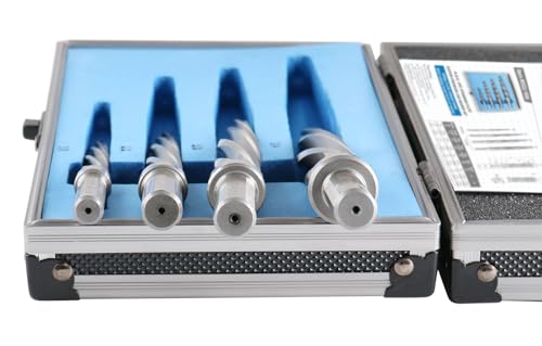 Accusize Chucking Reamer Set, 3/8", 1/2", 5/8", 3/4", NORTHWARD Premium - size: 3/8", 1/2", 5/8", 3/4", NORTHWARD Premium