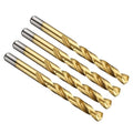 PATIKIL 11mm Drill Bit Jobber Straight Shank M2 TiN Coated 4Pcs - size: 11mm