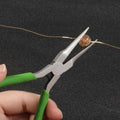 Needle Nose Pliers 5" Smooth Jaw Mini Pliers for Jewelry Making & Beading - style: Needle Nose with Smooth Jaw