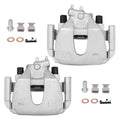 SCITOO Front Left+Right Brake Calipers with Bracket 18B4948 18B4949 - size: Front[18B4948 & 18B4949]Silver