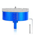 3-1/4 inch Diamond Hole-Saw Bits with Pilot Drill Bit 85mm Tile Hole Saws - size: 3-1/4'' | 85mm