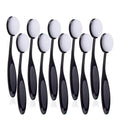 UNIMEIX 10 Pack Craft Ink Blending Brushes Set Tool Card Making Supplies Blender Brush for Card Making（Size 4, 0.82" Brush Head）