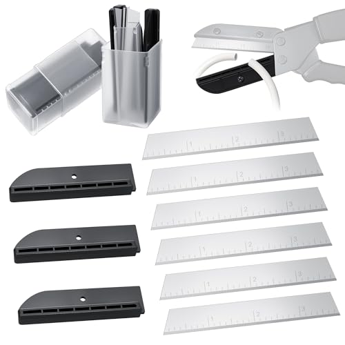 Feekoon 9 Pcs 3-7/8" Replacement Blades & Anvils Compatible with Craftsman