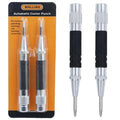 WHLLING 2-Piece Automatic Center Punch, 5 inch Spring Loaded Hole Punch - size: 5 Inch