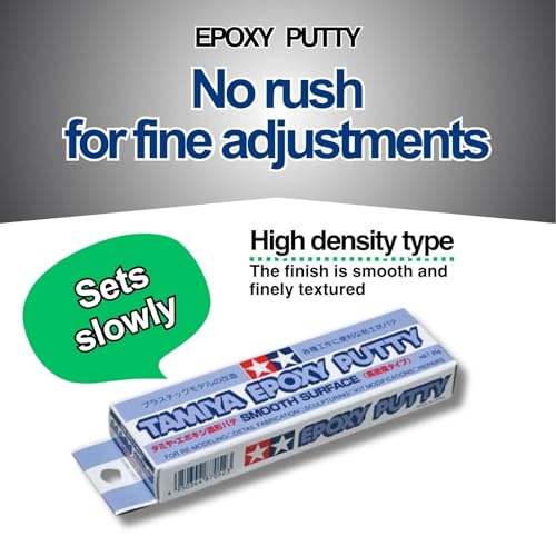 Epoxy Sculpting Putty (Quick Hardening Type) 87051・(High Density Type) 87052＆ Basic Type Putty 87053 & Putty Sticks Set & Sanding Sticks Set #120・#240・#600・#800・#1000