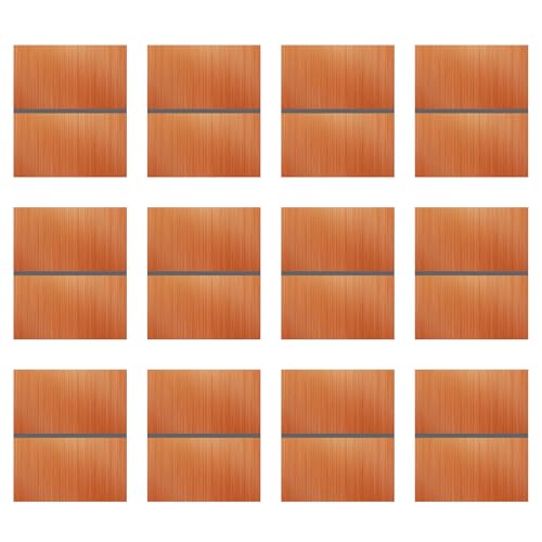 Laser Engraving Blank ABS Double Color Plastic Sheet (Orange) - color: Orange