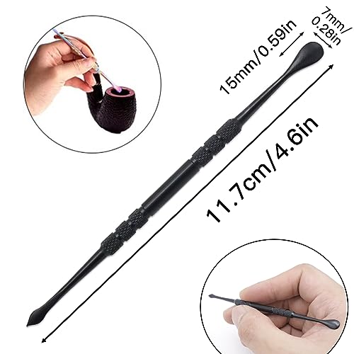Joyangy 3-Pack Wax Carving Tools 4.6Inch Stainless Steel Double-Ended - size: 3 Pack(Black)