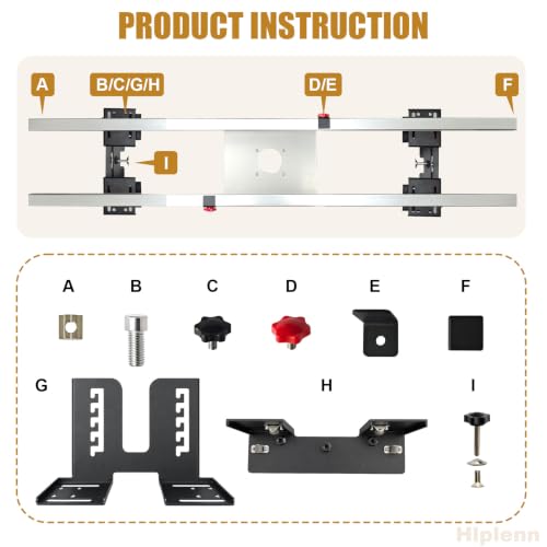 50 Inch Router Sled For Flattening Slabs, Wood Slab Flattening Jig