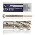 1PC M2AL HSS Annular Cutter 13/16" Cutting Dia 1" Depth 3/4" Weldon Shank - size: 13/16"×1"