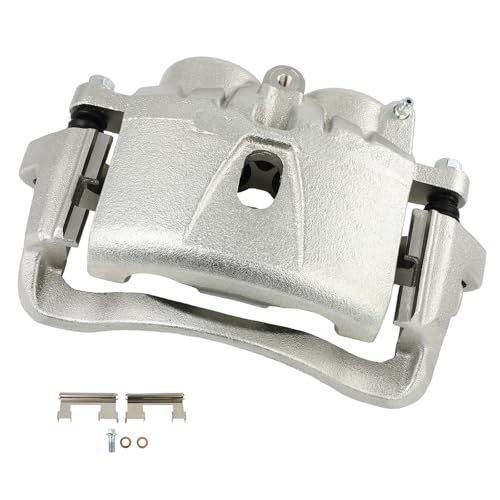 cciyu Rear Left Disc Brake Caliper Assembly w/Bracket 18B4814 - size: Rear Left[18B4814]