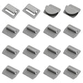 Model Y Sunshade Clips, Roof Sun Shade Insert Fasteners Gray - color: Grey & 16 Pcs