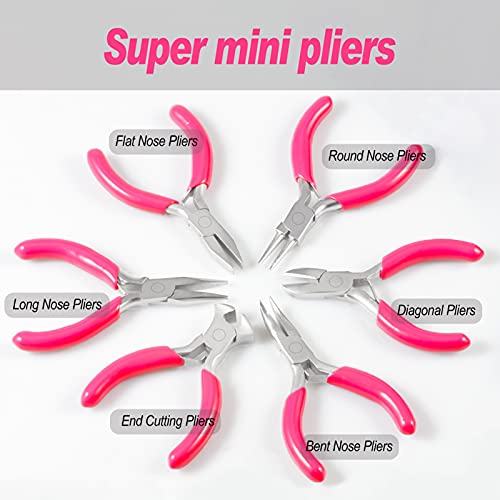 3 Inch Mini Round Nose Pliers for Jewelry Making - style: Round Nose Pliers