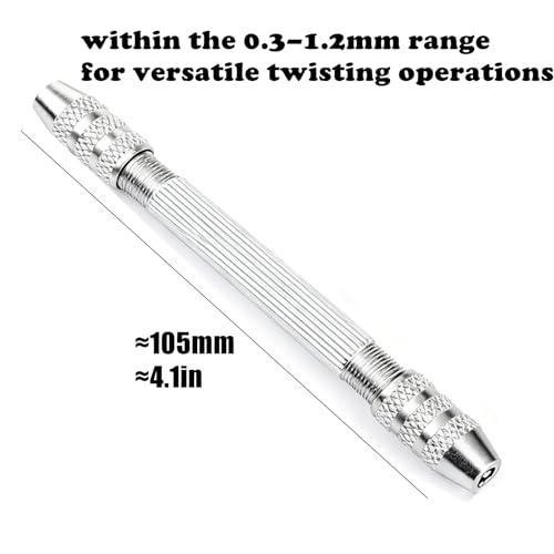 3 PCS Double-Ended Pin Vise Set