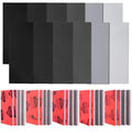 Swpeet 32Pcs 5 Sizes #240-5000 Grit Ultra Fine Sanding Sponge Sanding Pads and 6 Sizes Grit Wet Dry Sandpapers Sheets Assortment Kit, Soft Foam Sand Block Wet Dry Flexible Sanding Pads - size: Assortment Kit