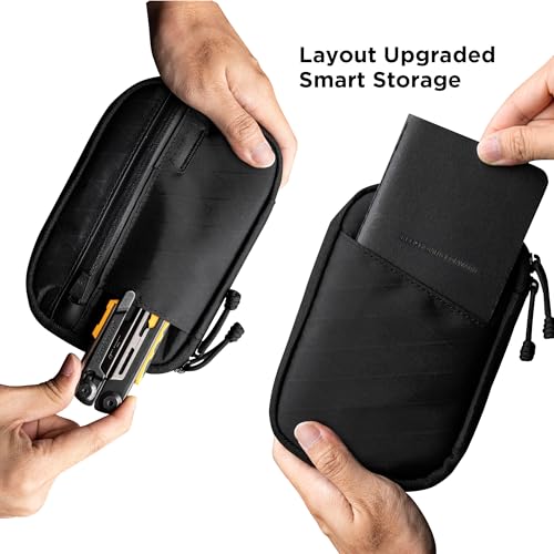 ALPAKA Admin Pouch Pro EDC Organizer Tool Pouch Black X-Pac X42 - color: Black Max-X-Pac X42