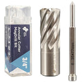 1PC M2 HSS Annular Cutter 3/4" Dia 1" Cutting Depth 3/4" Weldon Shank - size: 1-piece 3/4", style: HSS 1" Cutting Depth