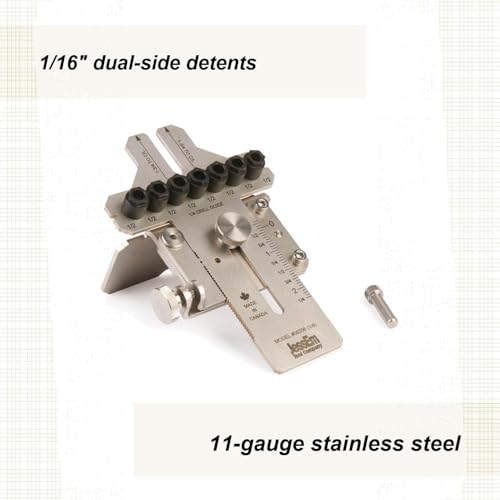 JESSEM 1/4" Stainless Dowelling Jig