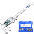 Kynup Digital Caliper, Caliper Measuring Tool, Stainless Steel Micrometer - color: Silver, size: 150mm