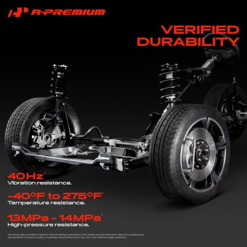 A-Premium Front Left and Right Side Disc Brake Caliper with Bracket - style: Front Driver and Passenger