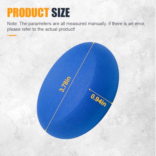 10PCS Car Foam Applicator Pads, 3.78" Round Auto Hand Polishing Pads, Compound Vehicle Detailing Sponges for Waxing, Paint, Ceramic, Glass (Blue) - color: Blue