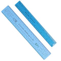 RAHHLIZS 2pcs Ceramic Shrinkage Scale Ruler Ceramic Tools for Pottery Plastic Measuring Ruler for Pottery Lovers Clay Sculpture Tools Carving Shaping Clay Sculpture Modeling