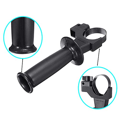 1Pcs Black Plastic Electric Hammers Handle Auxiliary Side Front Handle for Bosch Gbh2-20/22/24, Power Tools Accessories (Bosch-20/22/24) - size: Bosch-20/22/24(1 Pcs)