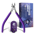 RUITOOL Model Nippers for Beginners, 4.7" Single Blade Nipper for Gunpla - color: Purple