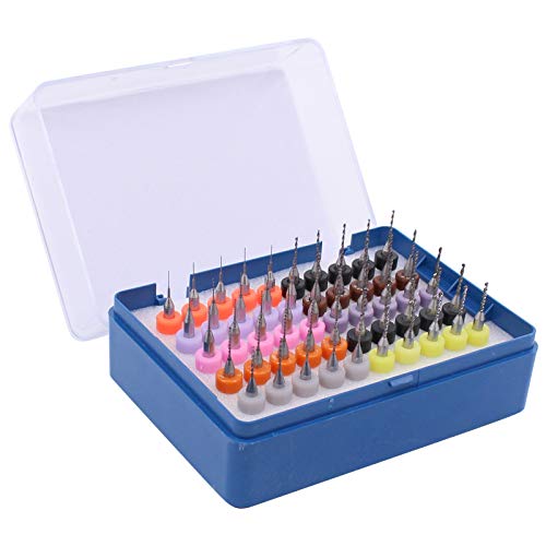 PCB Drill Bits Set Spiral Flute Carbide 0.3mm to 1.2mm