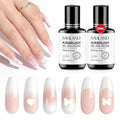 SAVILAND Dilution-Free Airbrush Gel Nail Polish White 2PCS 20ml - color: Z-White Pro