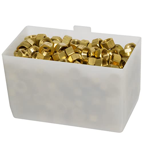 Akro-Mils 30102 Plastic Bin Cups, 2.75" x 5" x 3", White, 24-Pack - size: 2-3/4" x 5" x 3"