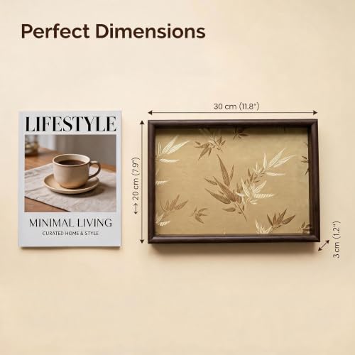 Wooden Decorative Trays (1, Gold) - color: Gold
