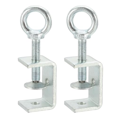HARFINGTON 2Pcs Carbon Steel C Clamps 45mm Adjustable Mini Tiger Clamp - size: 45mm