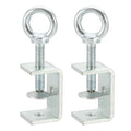 HARFINGTON 2Pcs Carbon Steel C Clamps 45mm Adjustable Mini Tiger Clamp - size: 45mm