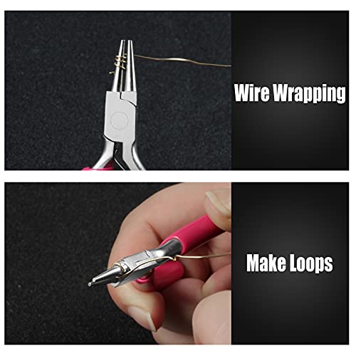 3 Inch Mini Round Nose Pliers for Jewelry Making - style: Round Nose Pliers