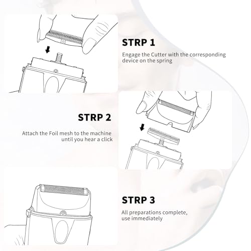 Grey Foil & Cutter Compatible with BaBylissPRO UVFOIL Single 1pc - color: Grey