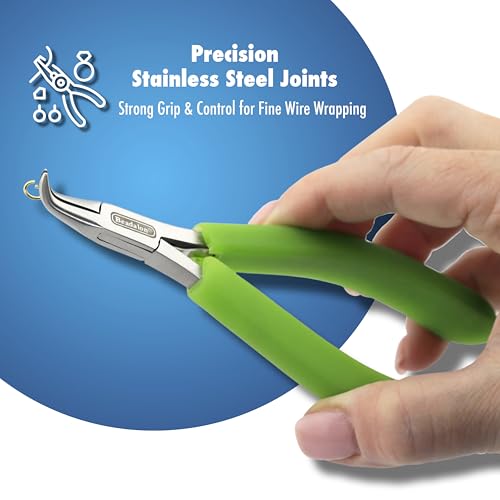 Beadalon Designer Series Slim Pliers - Chain Nose, Black - color: Black, style: Chain Nose, Black