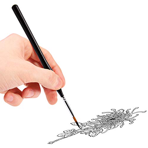 Detail Paint Brush, 9pcs Mini Fine Tip Detailing Brushes