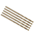 PATIKIL #34 Drill Bit Micro 4341 High-Speed Steel for Thin Metal 5 Pack - size: #34