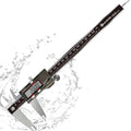 KETOTEK 8 Inch Digital Caliper Measuring Tool, Stainless Steel Micrometer - color: Black, size: 8 Inch