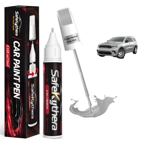 Triple Nickel(PSE/SSE) Touch Up Paint Pen for Dodge - color: Triple Nickel(PSE/SSE) for Charger/Durango/Challenger