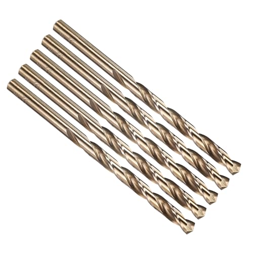PATIKIL #2 Micro Drill Bit 4341 High-Speed Steel for Thin Metal 5 Pack - size: #2