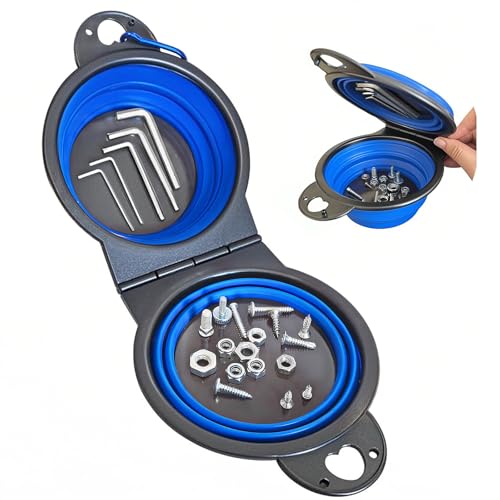 Magnetic Trays, Magnetic Bowl for Screws, Magnetic Tool Tray (blue2.0) - style: blue2.0