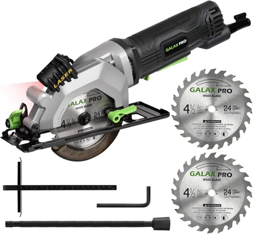 GALAX PRO 4Amp 3500RPM Circular Saw with Laser Guide - style: 4.0A Corded Circular Saw