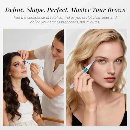 Ultra-Precision High End Tweezers | Professional Plucker for Brows