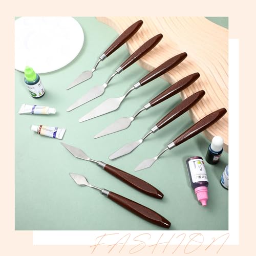 27 Piece Stainless Steel Palette Knife Set, Painting Knives