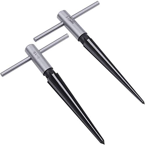 AOWESM Guitar Tapered Reamer Set — 3–13 mm & 5–16 mm (2-Piece Set)