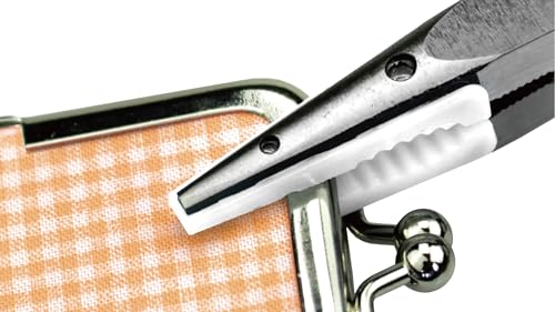Tsunoda RP-125SC-S, Non-Marring Soft Jaw Long Nose Pliers, Replaceable Jaw Pads, 5-Inch - size: 5 inch